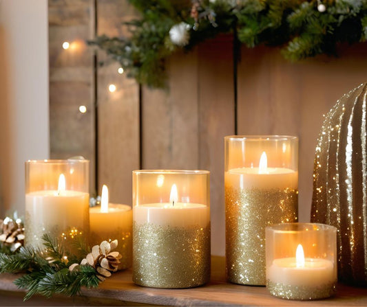 How to Add Glitter to Candles and Transform Them Into Stunning Centerpieces