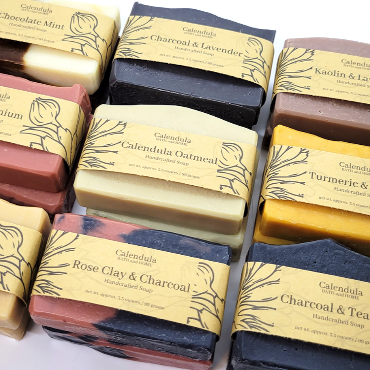 Mix & Match 3 Full Size Soap Bars - Calendula Bath and Home