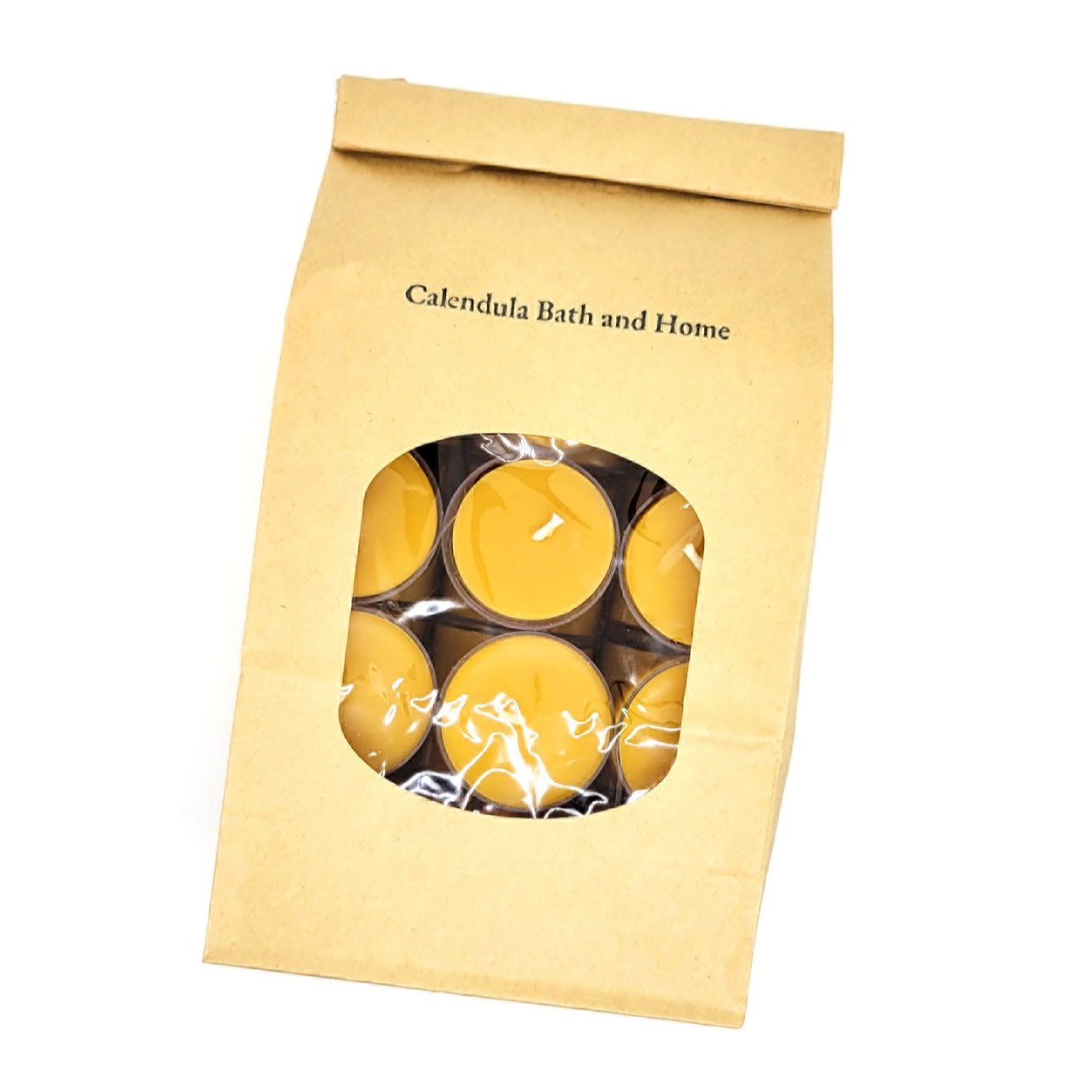 36 Beeswax Tealight Candles - Calendula Bath and Home