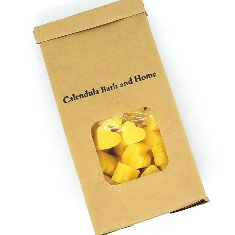 Beeswax heart wax melts