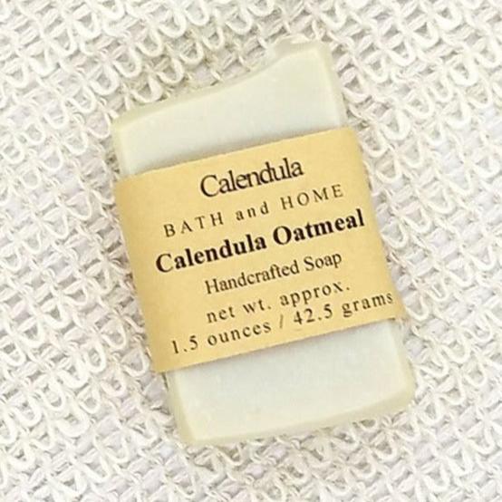 Calendula Oatmeal Travel Soap - Calendula Bath and Home