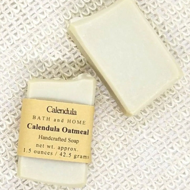 Calendula Oatmeal Travel Soap - Calendula Bath and Home