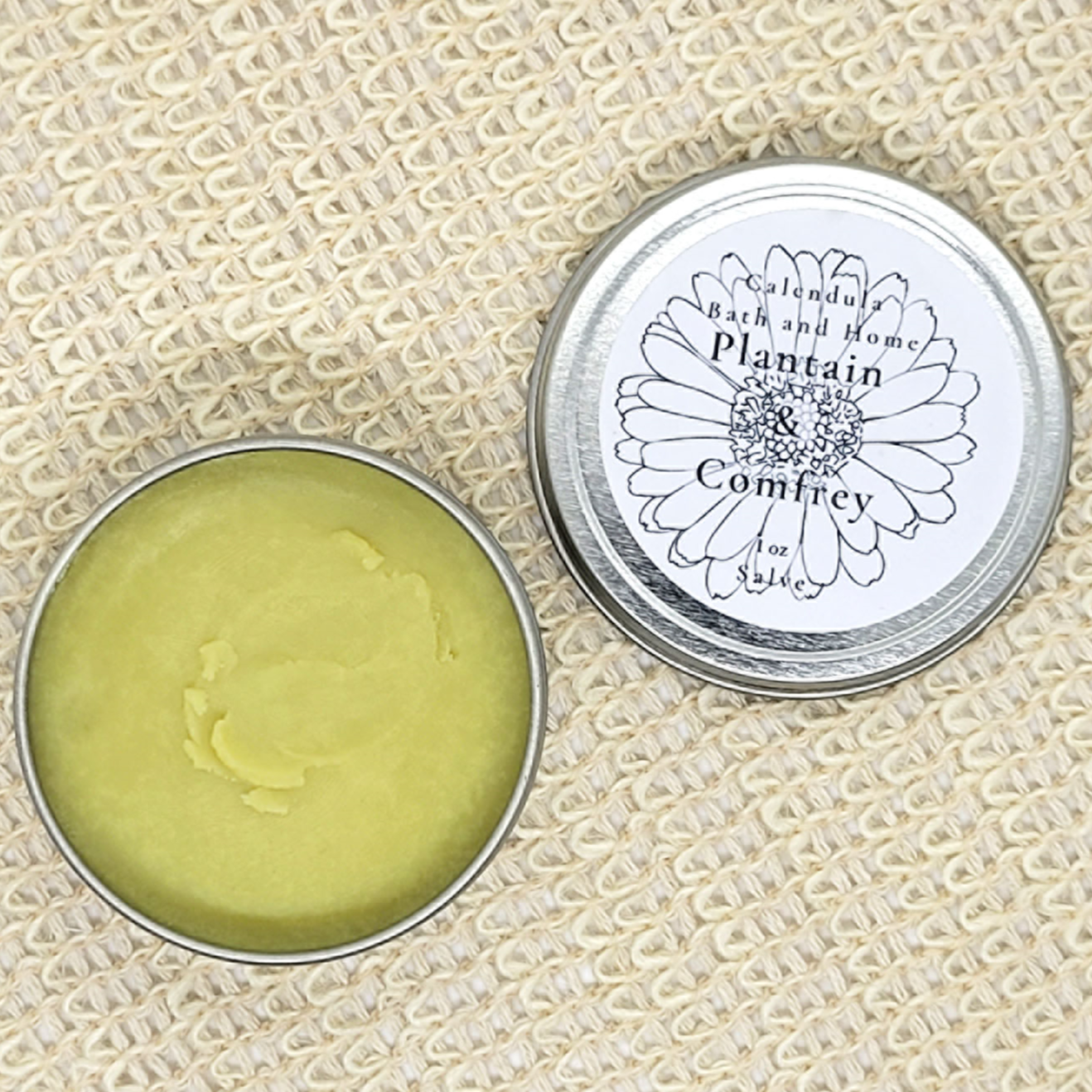 Plantain and Comfrey Healing Herbal Salve