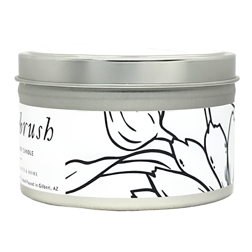 Sagebrush Soy Candle Tin - Calendula Bath and Home