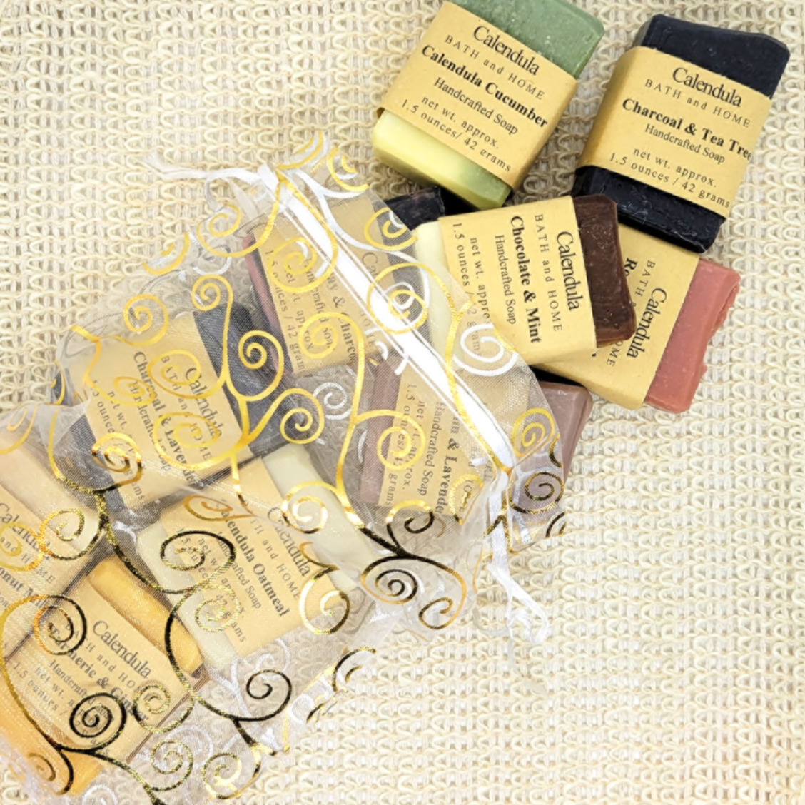 all natural travel soap gift variety pack