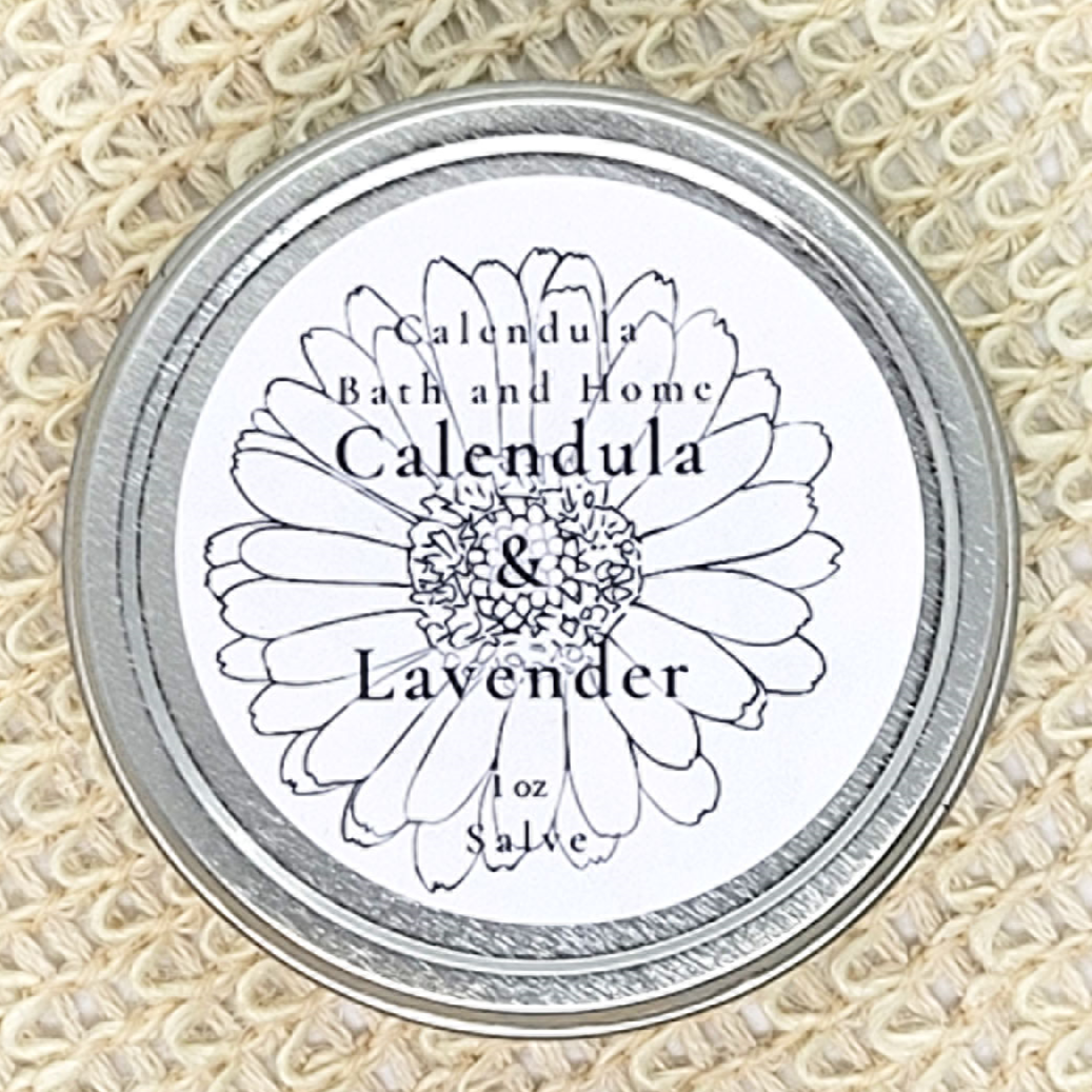 Calendula and Lavender infused healing salve