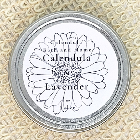 Calendula and Lavender infused healing salve
