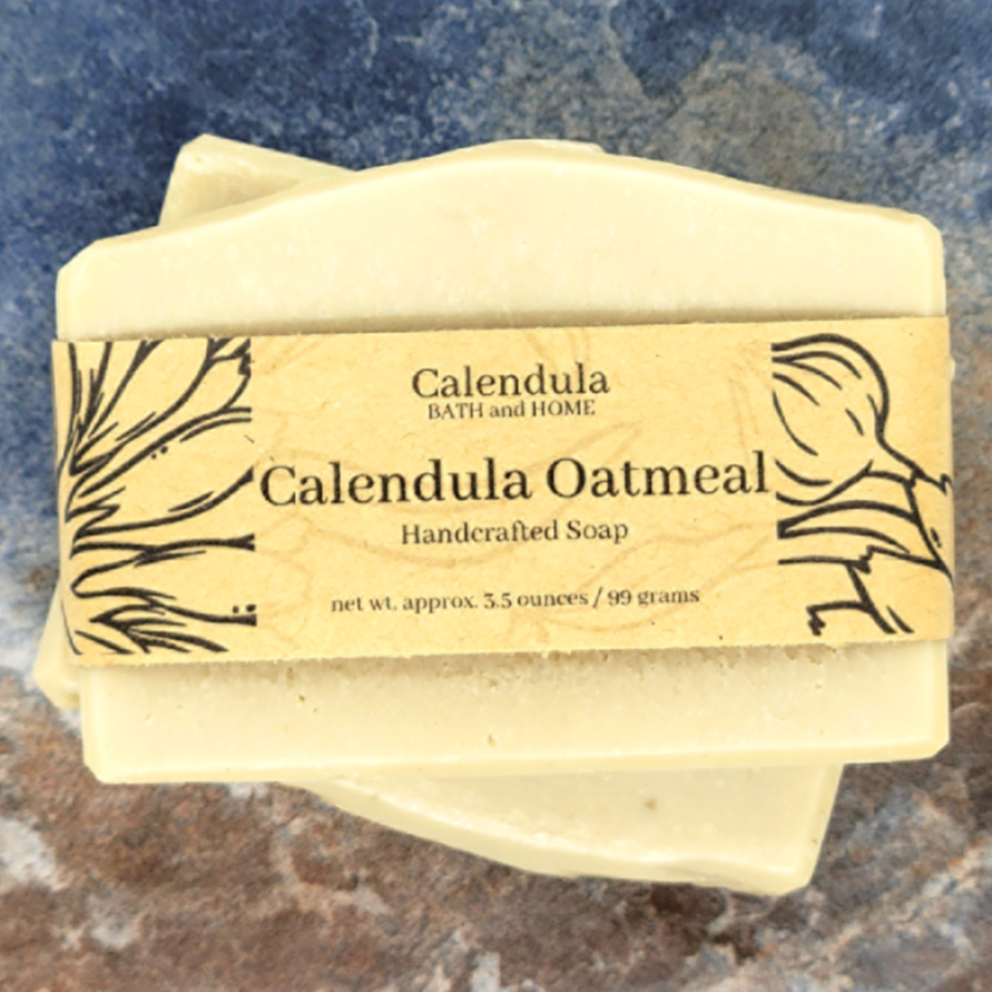 Calendula Oatmeal Soap - Calendula Bath and Home