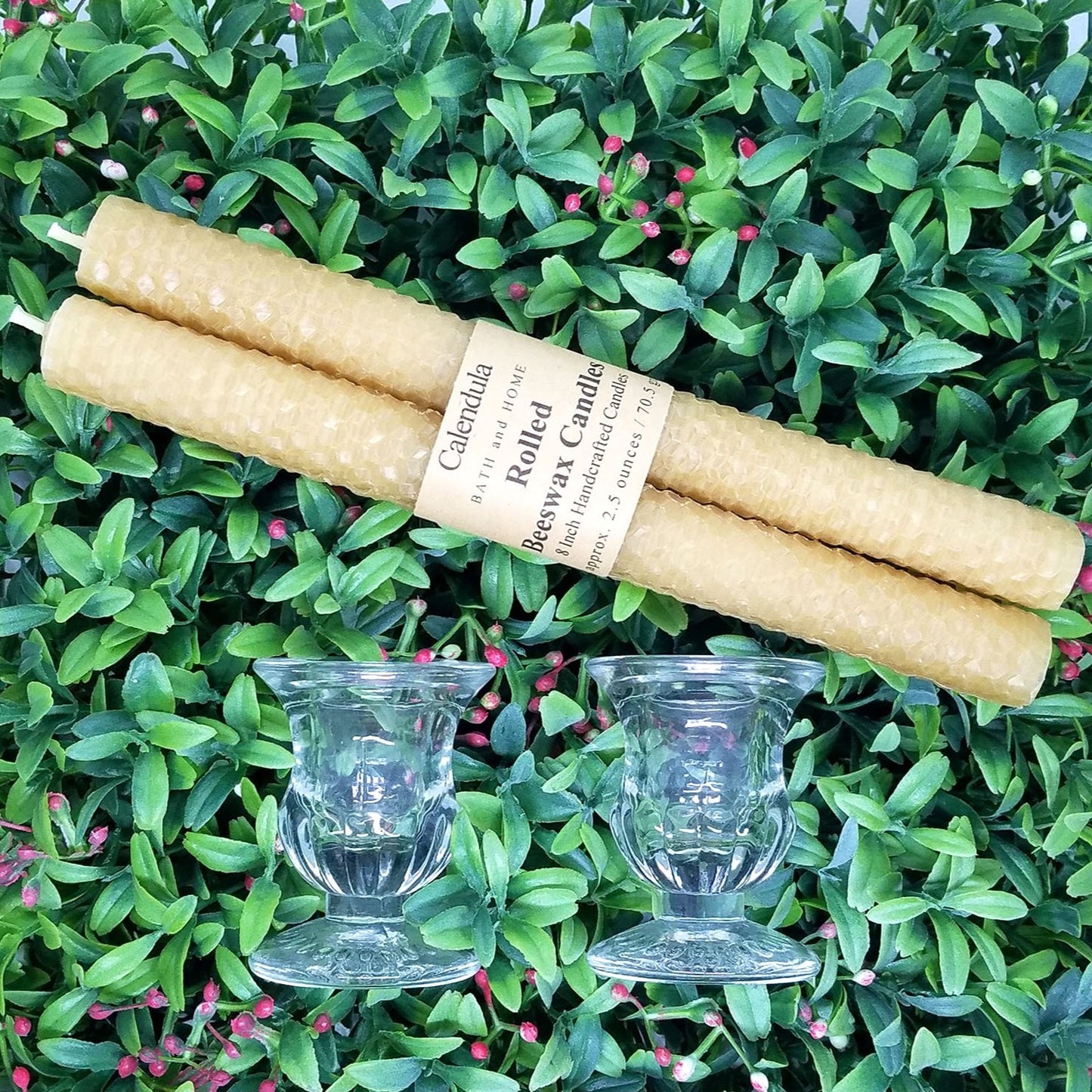 Rolled Beeswax Candle Gift Set - Calendula Bath and Home