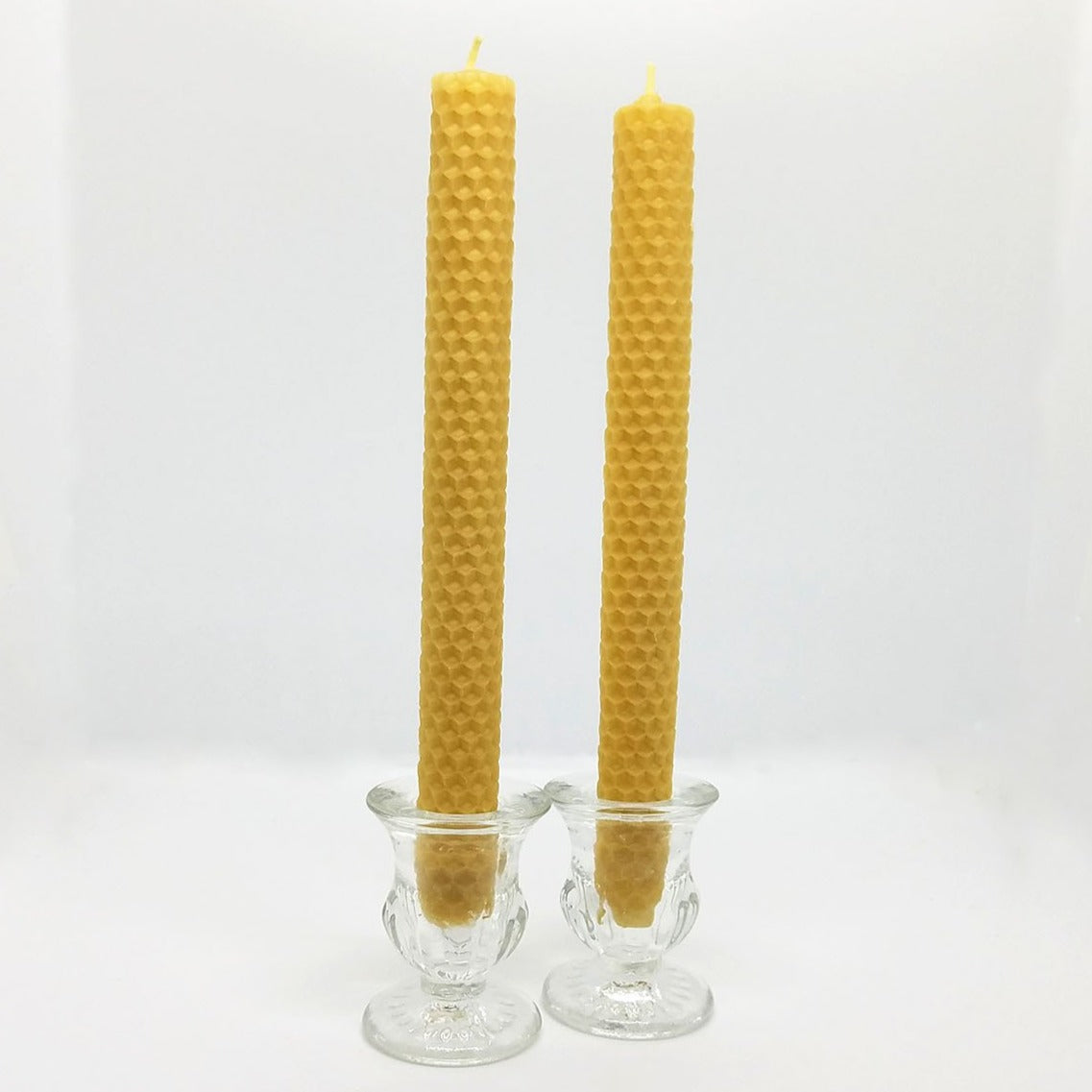 Rolled Beeswax Candle Set with Holders - Calendula Bath and Home