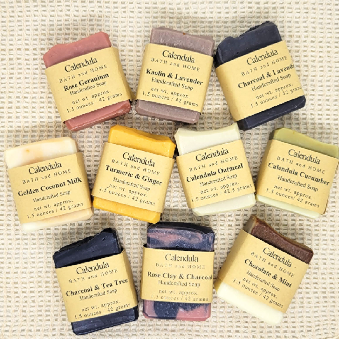 All Soap Collection - Travel Size - Calendula Bath and Home